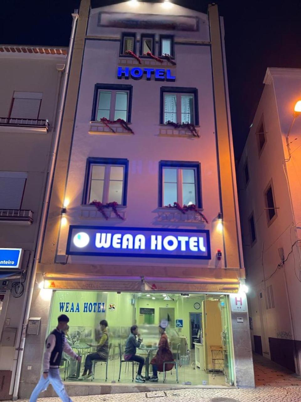 Weaa Hotel Nazaré Esterno foto