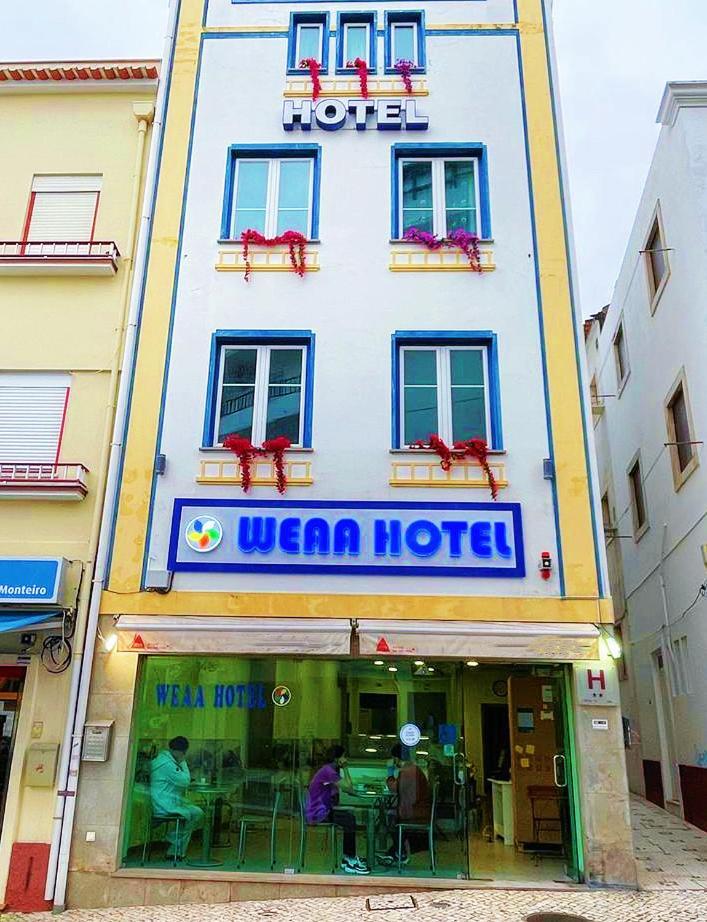 Weaa Hotel Nazaré Esterno foto