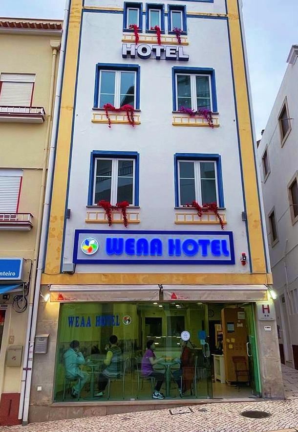 Weaa Hotel Nazaré Esterno foto